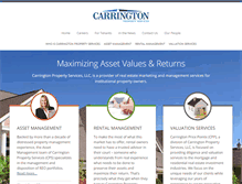Tablet Screenshot of carringtonps.com